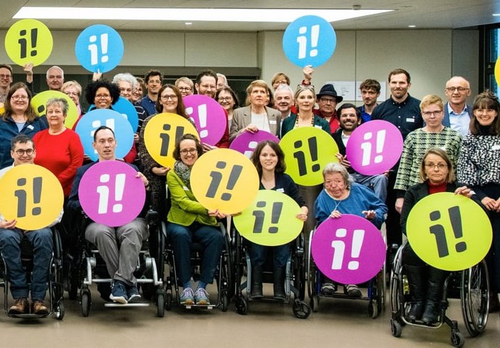 Zur Seite Inklusionsinitiative – Für die Selbstbestimmung von Menschen mit Behinderungen