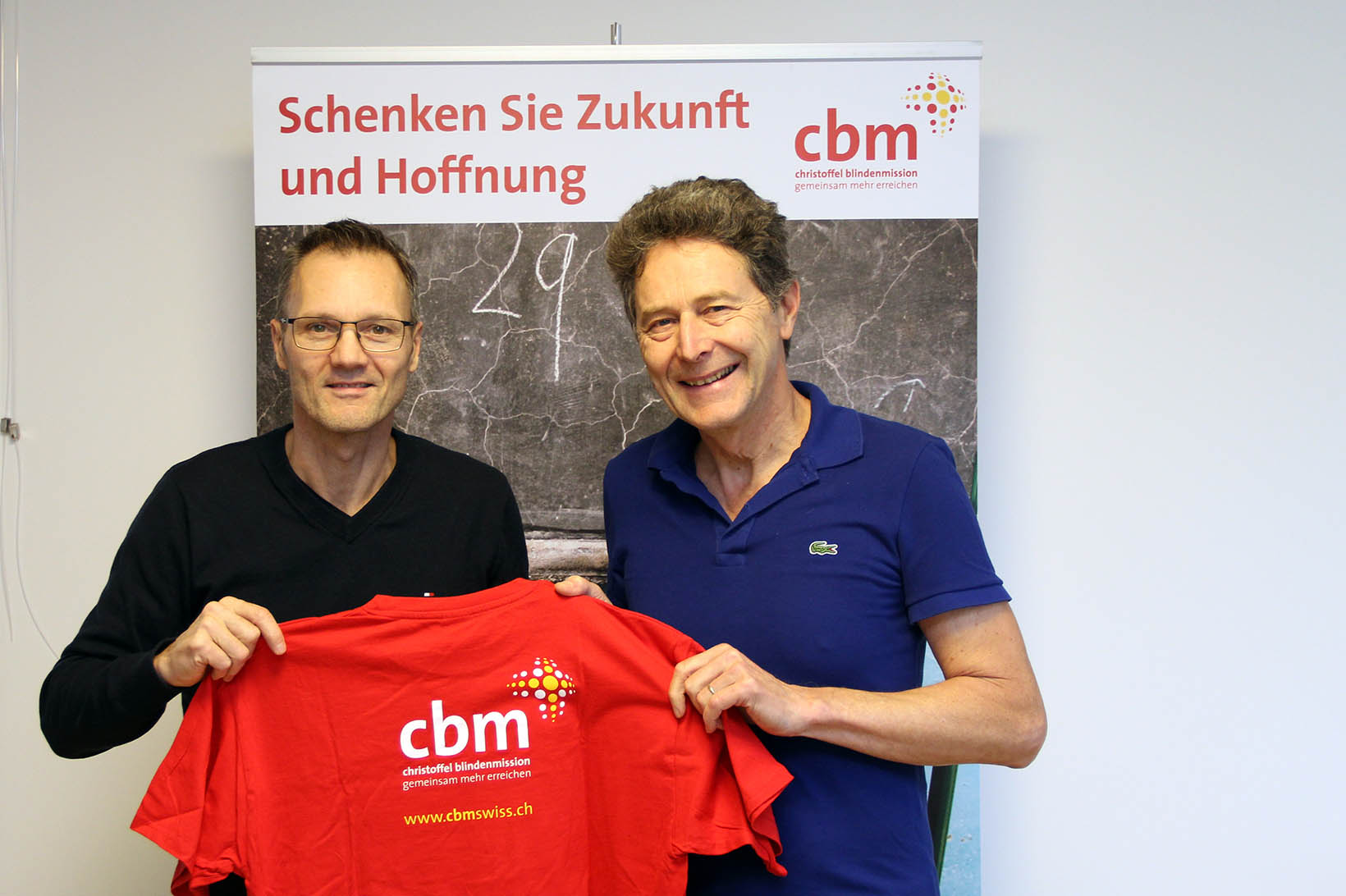 Zur Medienmitteilung Neuer Geschäftsführer bei der CBM Christoffel Blindenmission Schweiz
