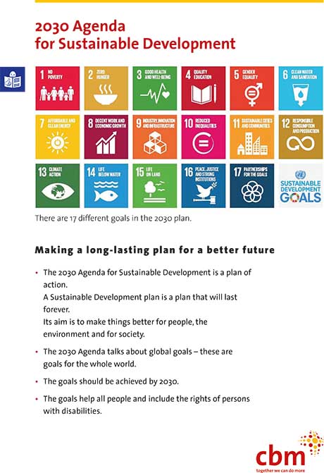 Factsheet 2030 Agenda for Sustainable Development
