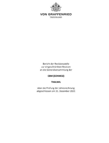 Revisions- und Finanzbericht 2021