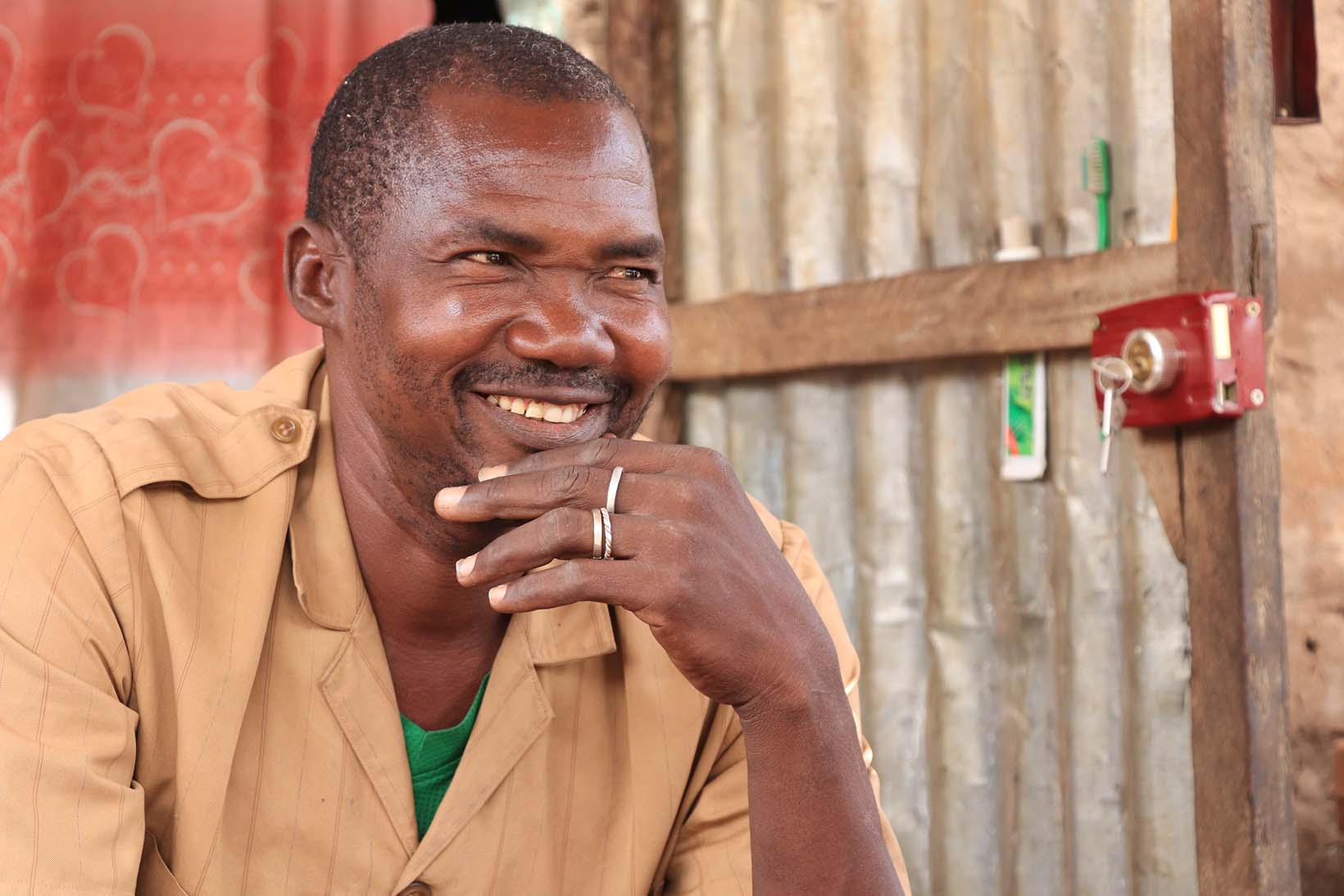 Portrait d'un homme du Burkina Faso